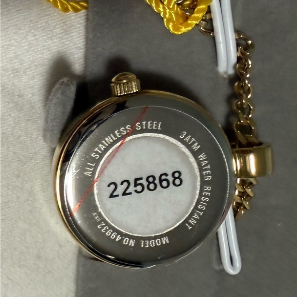 INVICTA “Angel” Hanging watch pendant on gold tone chain! New